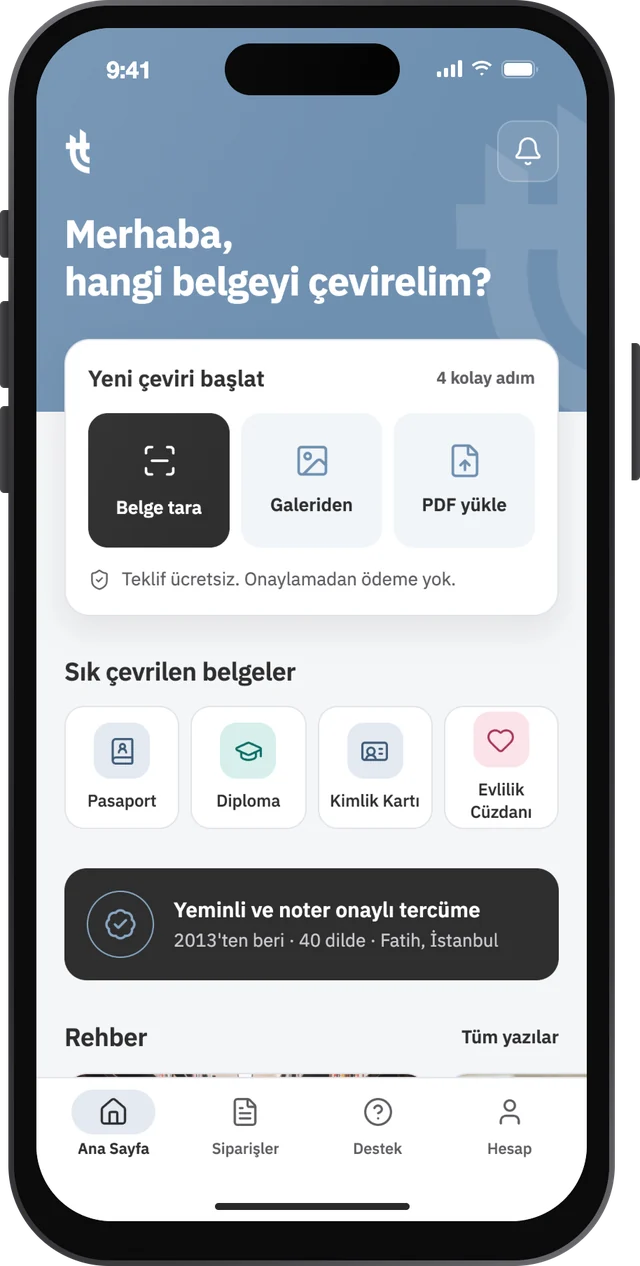 Belgeyi tarayın